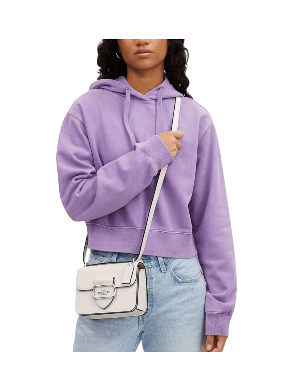 on-model-2-Coach-Morgan-Square-Crossbody-Bag-Chalk