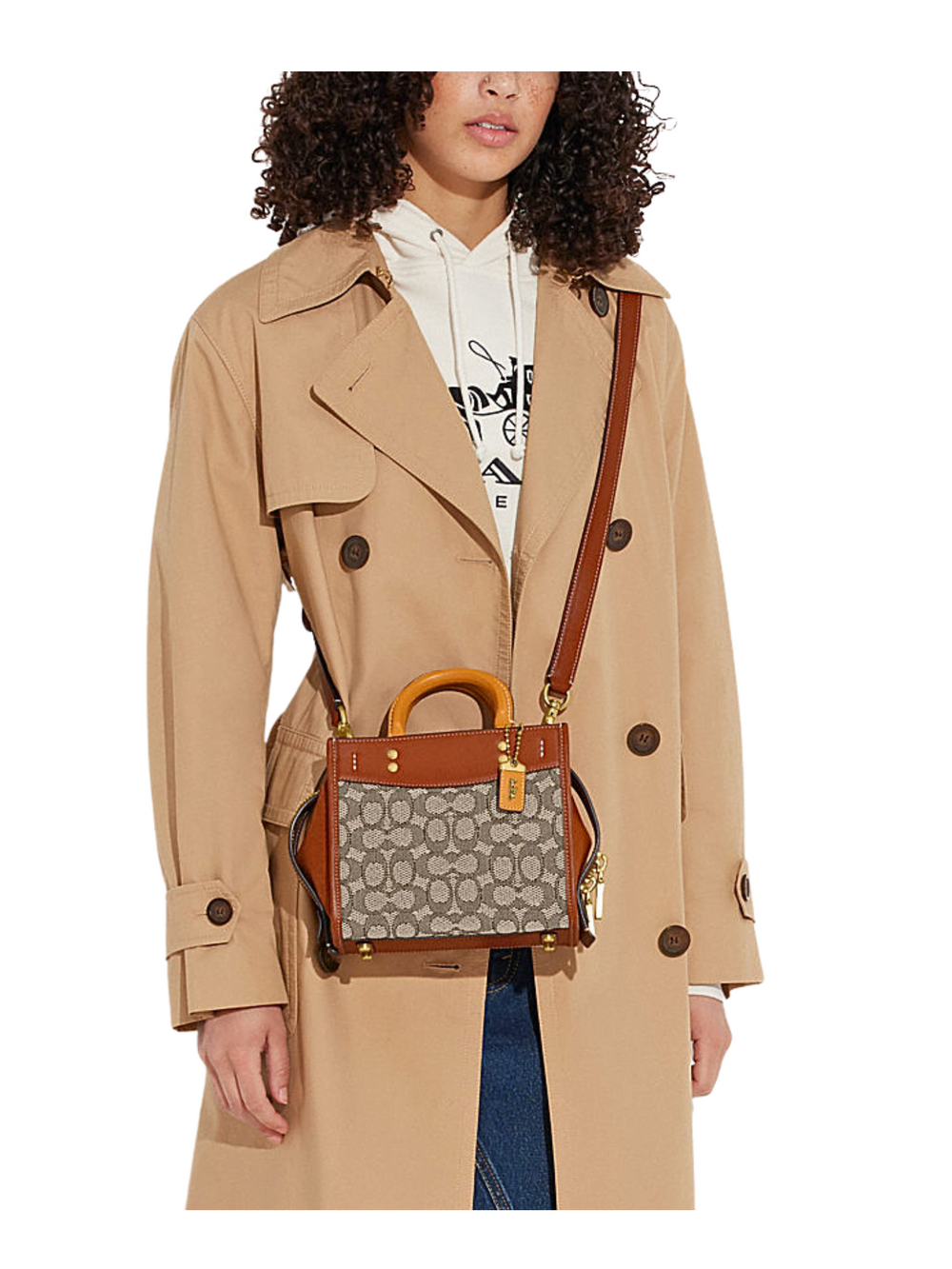 on-model-2-Coach-Rogue-20-In-Signature-Textile-Jacquard-Cocoa-Burnished-Amber