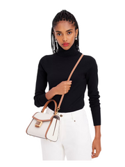 on-model-2-Kate-Spade-Katy-Colorblocked-Small-Top-handle-Bag-Halo-White-Multi