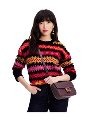 on-model-2-Kate-Spade-Katy-Medium-Convertible-Shoulder-Bag-Deep-Chery