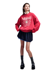 on-model-2-Mardi-Mercredi-Sweatshirt-Flowermardi-Blossom-Red-Ivory
