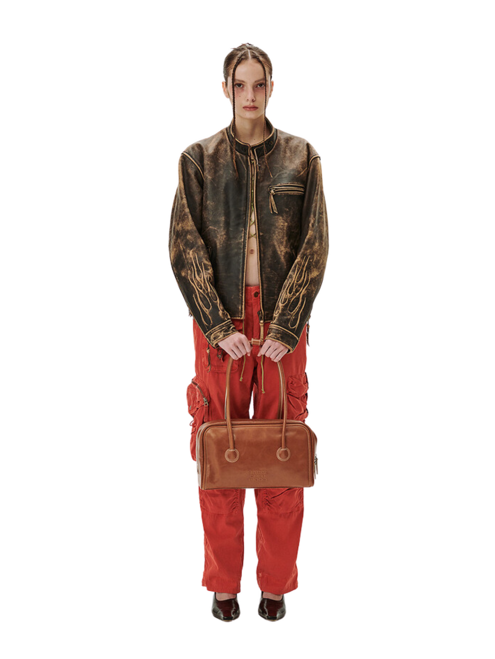 on-model-2-Marge-Sherwood-Brown-Soft-Boston-Bag