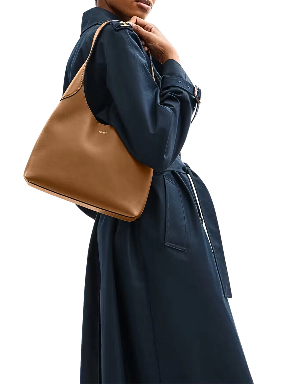 on-model-Coach-Brooklyn-Shoulder-Bag-28-Honey-Brown