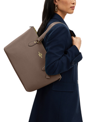 on-model-Coach-Gallery-Tote-Bag-Dark-Stone