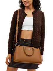 on-model-Coach-Georgia-Satchel-Bag-Light-Saddle