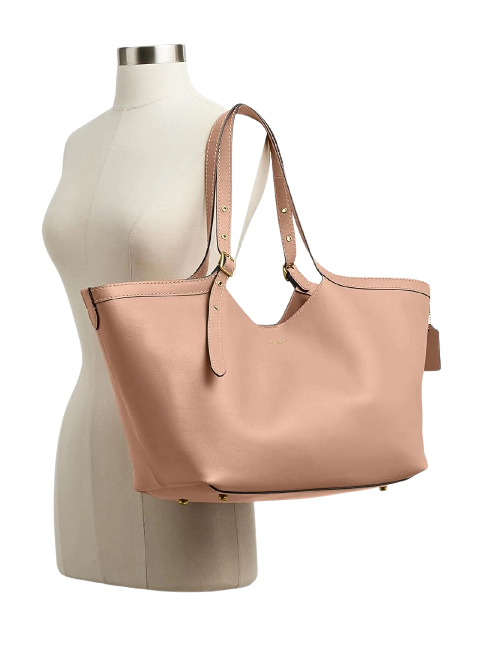 on-model-Coach-Gramercy-Tote-Bag-Cream