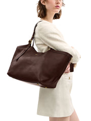 on-model-Coach-Gramercy-Tote-Bag-Dark-Brown