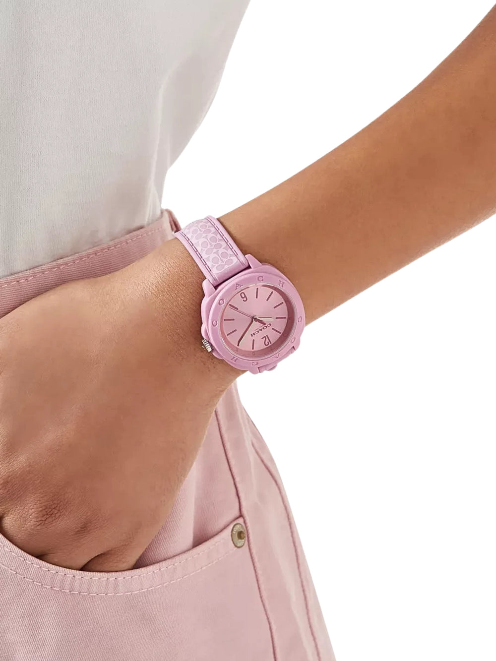 on-model-Coach-Kitt-Quartz-Pink-Women-s-Watch