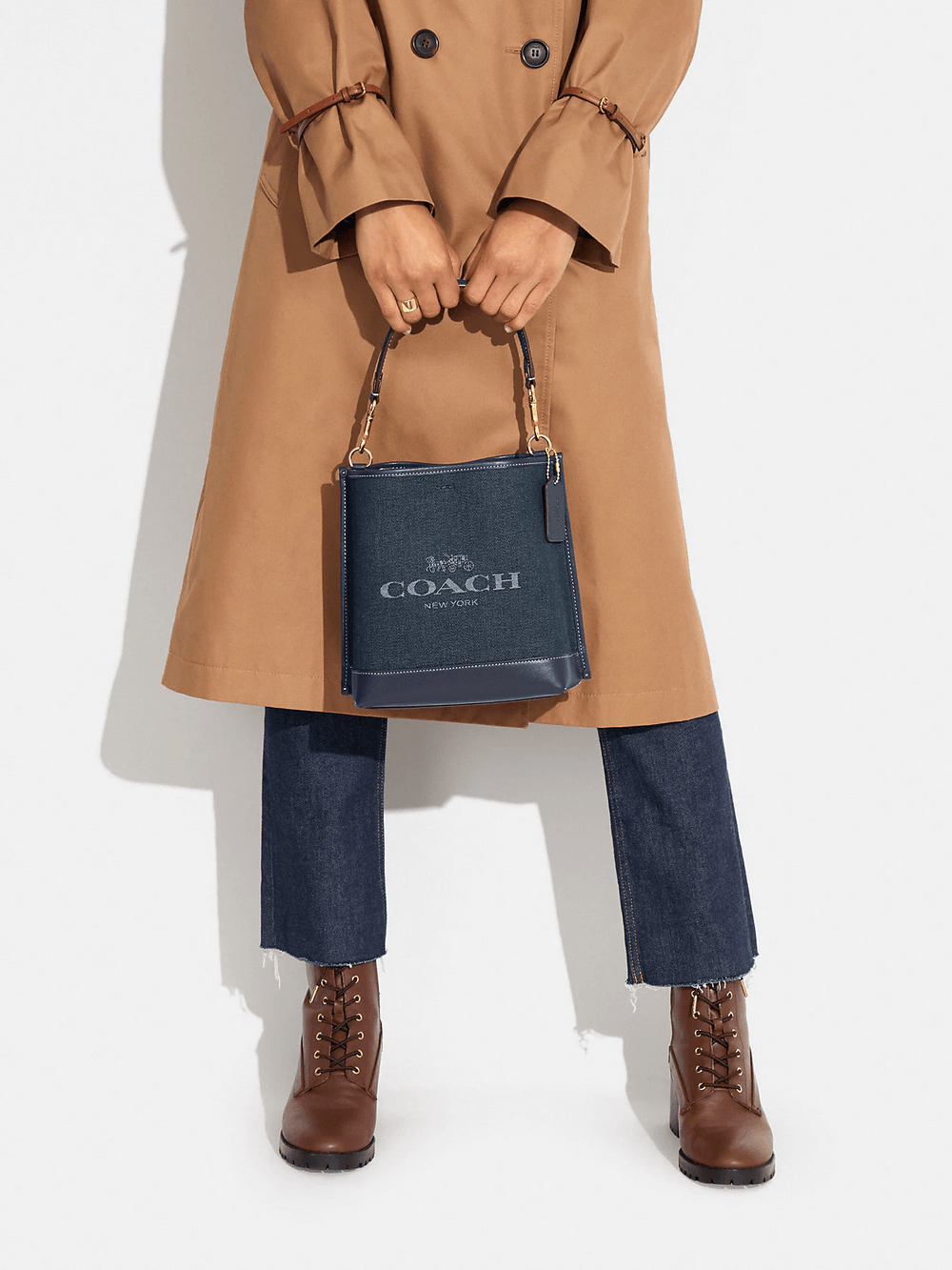 on-model-Coach-Mollie-Bucket-Bag-22-With-Coach-Denim-Multi