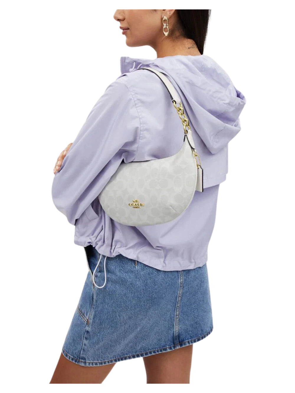 on-model-Coach-Payton-Hobo-Bag-In-Signature-Canvas-Chalk-Glacier-White