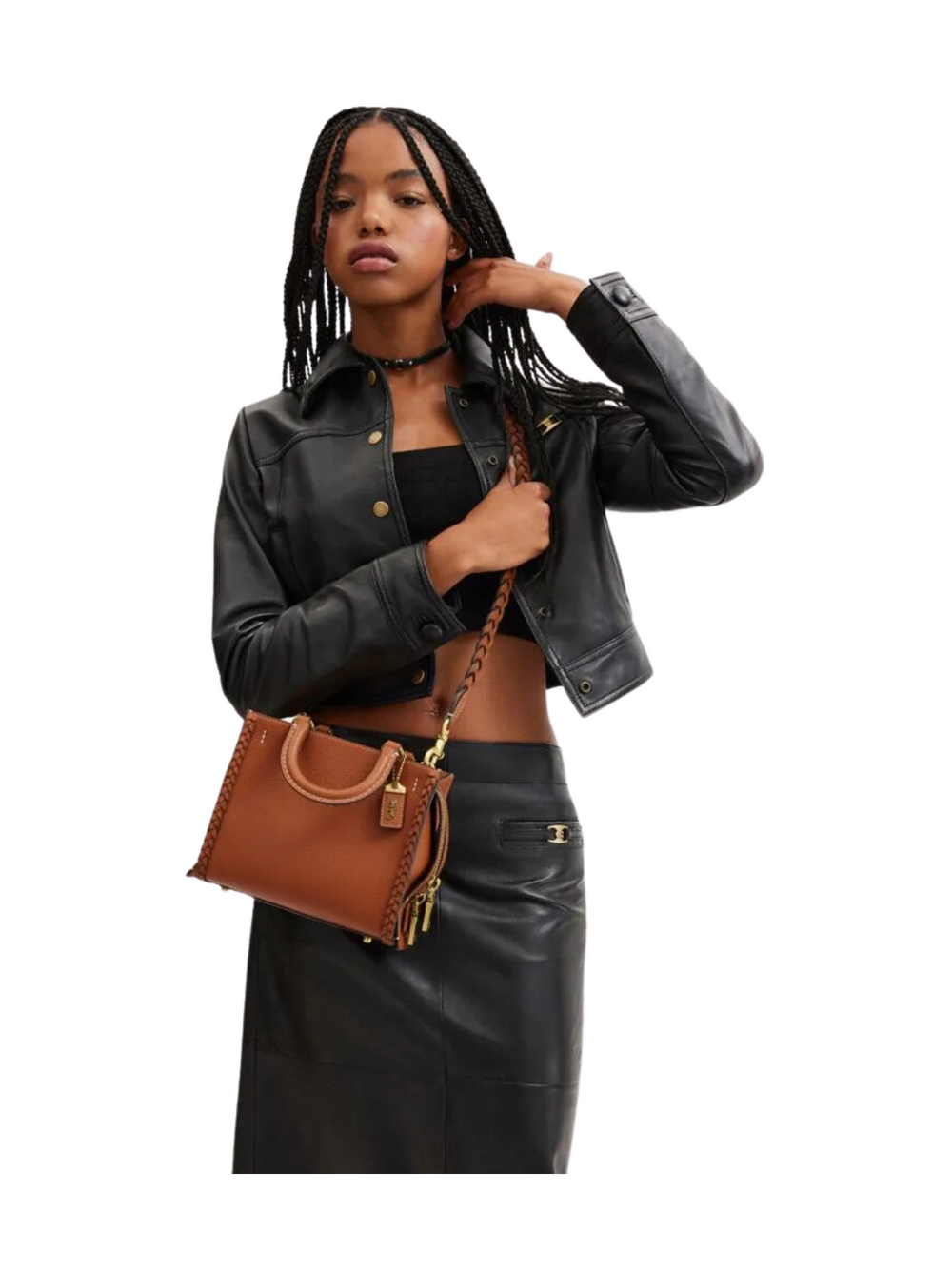 on-model-Coach-Rogue-20-with-Braid-Braided-Burnished-Amber