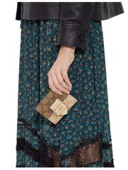 on-model-Coach-Small-Morgan-Wallet-In-Blocked-Signature-Canvas-Light-Khaki-Ivory-Multi