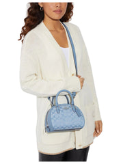 on-model-Coach-Sydney-Satchel-In-Signature-Chambray-Crornflower-Multi