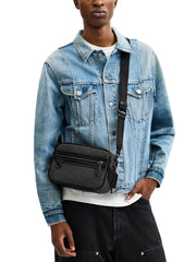 on-model-Coach-Theo-Camera-Bag-In-Signature-Jacquard-Black