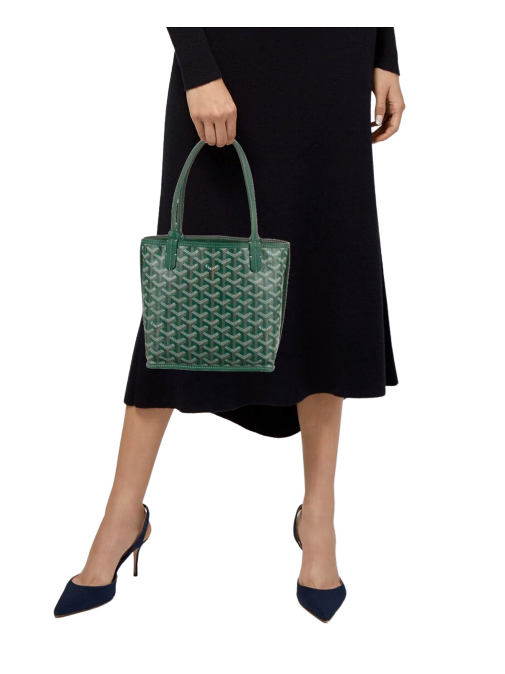 on-model-Goyard-Anjou-Mini-Bag-Green