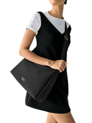 on-model-Kate-Spade-Carter-Nylon-Large-Convertible-Crossbody-Bag-Black