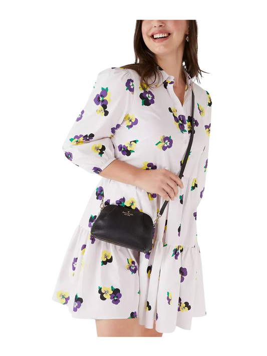 on-model-Kate-Spade-Dumpling-Pebbled-Leather-Convertible-Crossbody-Bag-Black