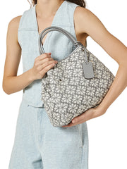 on-model-Kate-Spade-Flower-Jacquard-Medium-Everything-Tote-Bag-Grey-Multi