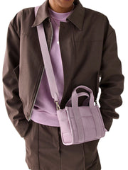 on-model-Kate-Spade-Kip-Puffy-Mini-Tote-Bag-Lavender-Smoke