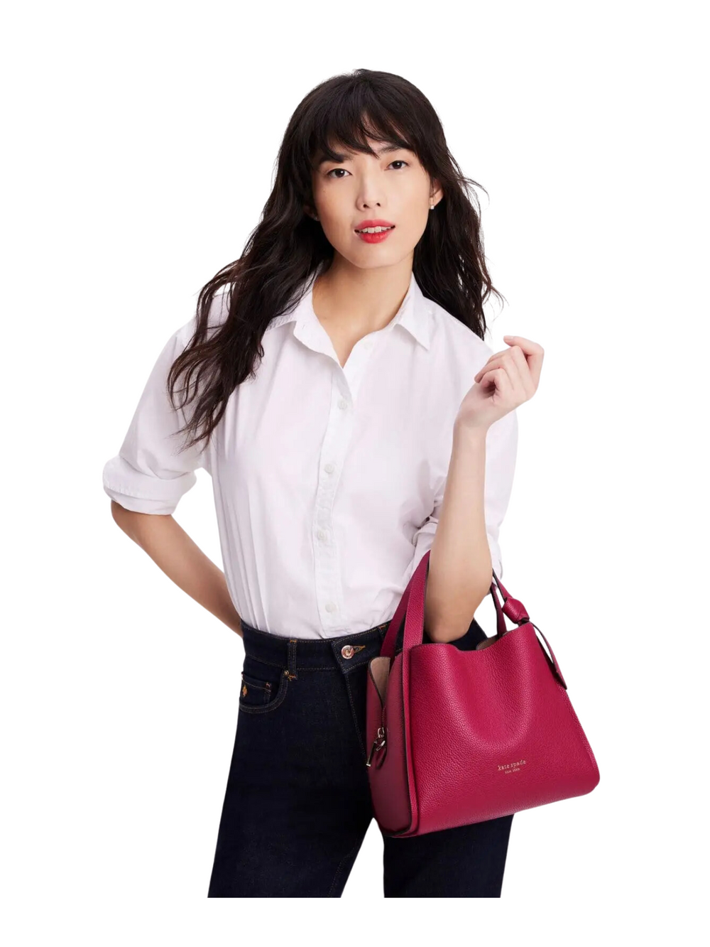 on-model-Kate-Spade-Knott-Colorblocked-Medium-Crossbody-Tote