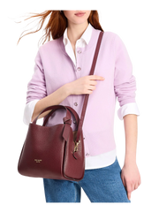 on-model-Kate-Spade-Knott-Medium-Crossbody-Tote-Bag-Cordovan