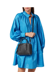 on-model-Kate-Spade-Margaux-Mini-Satchel-Black