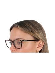 on-model-Longchamp-Demo-Square-Ladies-Eyeglasses-Marble-Purple