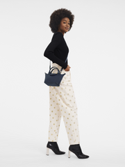 on-model-Longchamp-Le-Pliage-Xtra-XS-Handbag-Navy