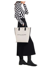 on-model-Longhamp-Essential-Medium-Tote-Bag-Ecru