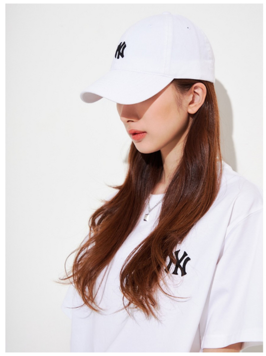 on-model-MLB-Capwhite-Small-Logo-Black-Rookie-Ball-Cap-NY_1