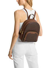 Michael Kors Jaycee Medium Logo Backpack Brown