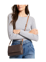 on-model-Michael-Kors-Medium-Logo-Convertible-Crossbody-Bag-Brown