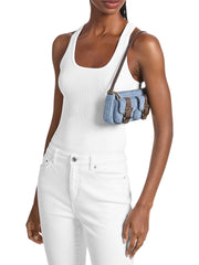 on-model-Michael-Kors-Zoe-Small-Convertible-Pochette-Denim-Horizon
