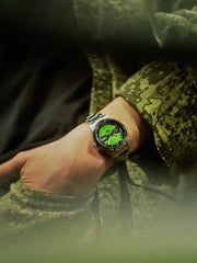 on-model-Seiko-5-Sports-SRPM09K1-Watch-Field-Series-HUF-Limited-Edition