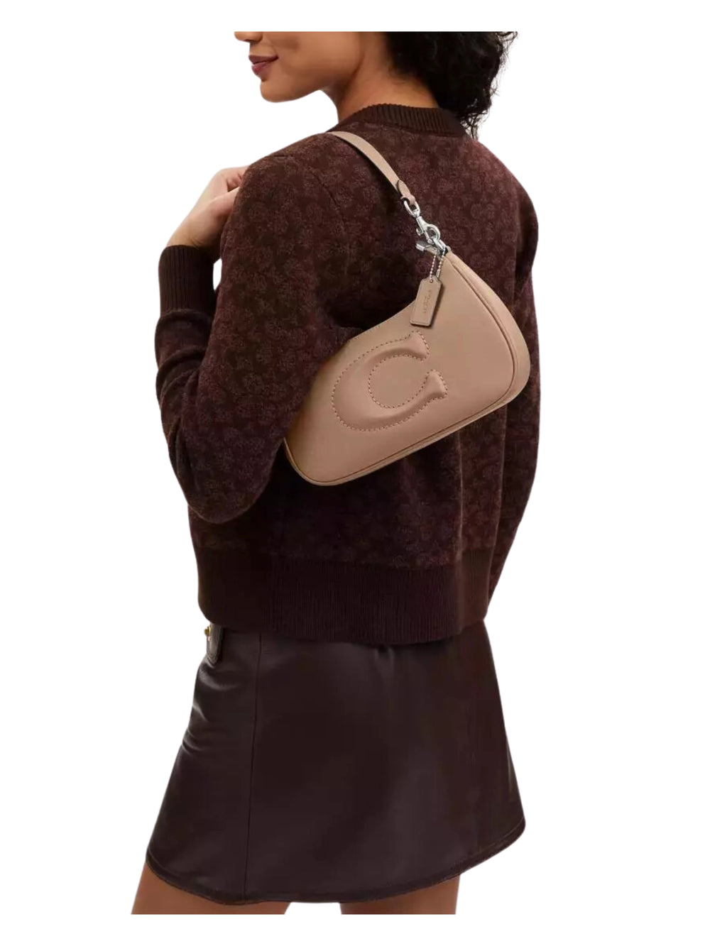 on-model-TerI-Shoulder-Bag-Taupe