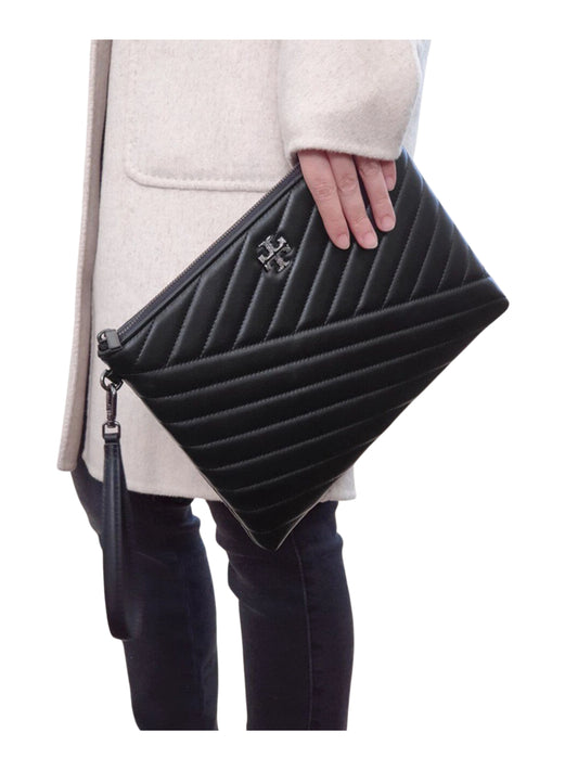 on-model-Tory-Burch-Kira_Chevron-Pave-Logo-Pouch_Black