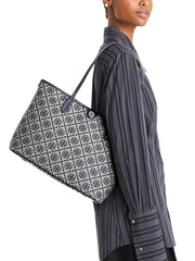 on-model-Tory-Burch-Small-T-Monogram-Zip-Tote-Bag-Tory-Navy