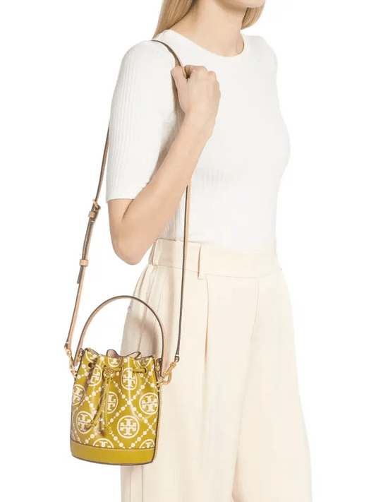 on-model-Tory-Burch-T-Monogram-Contrast-Embossed-Mini-Bucket-Bag-Island-Palm-New-Cream