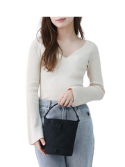 on-model-Tory-Burch-Willa-Matte-Mini-Bucket-Bag-Black