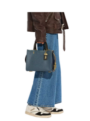 on-model-handbag-Coach-Rogue-Bag-25-In-Regenerative-Leather-Dark-Denim-Multi
