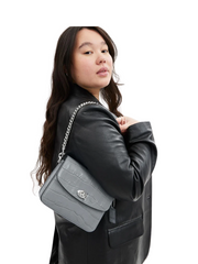 on-model-shoulder-Coach-Cassie-19-Croc-Embossed-Crossbody-Bag-Grey-Blue