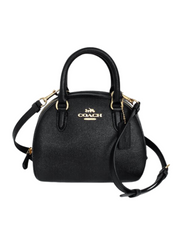 on-produk-Coach-CA202-Sydney-Satchel-in-Pabble-Leather-Black