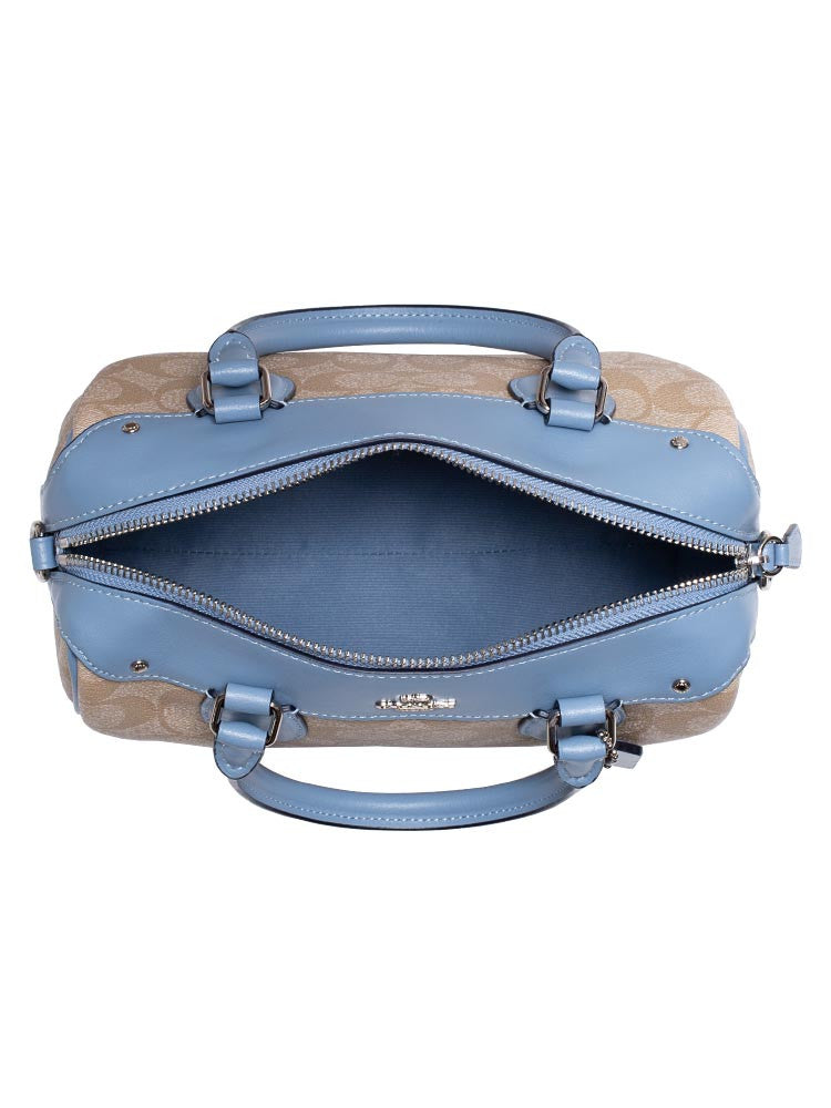 Coach Signature Mini Bennett In Light Khaki /pool F58313 dalam