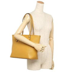 Coach F58846 City Zip Tote Goldenrod/light Gold
