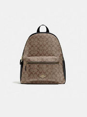 Coach F58314 Charlie Large Backpack Khaki Black