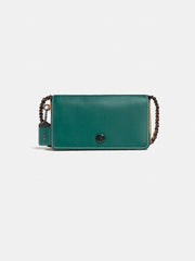 Coach F56263 Dinky Dark Turquoise / Light Saddle