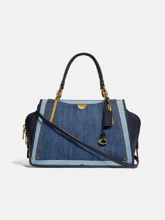 Coach F66979 Dreamer 36 Colorblock Denim