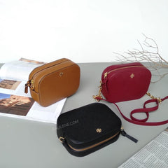 Tory Burch Emerson Round Crossbody Tigers Eye