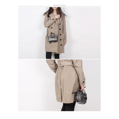 Coach 54625 Swagger 15 In Pebble Leather Gunmetal