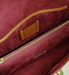 Coach 30585 Parker In Signature Canvas With Tea Rose Turnlock